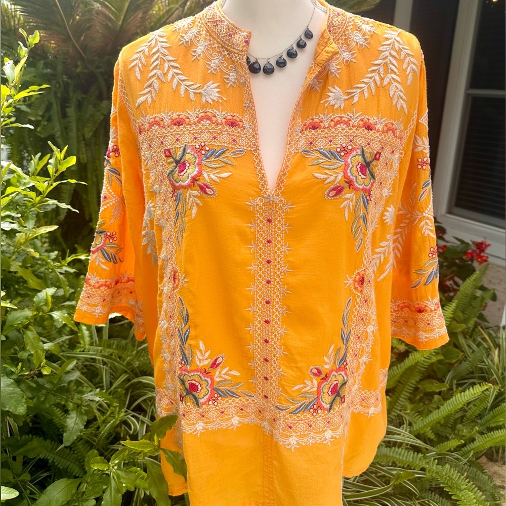 Johnny Was Uma top Med.